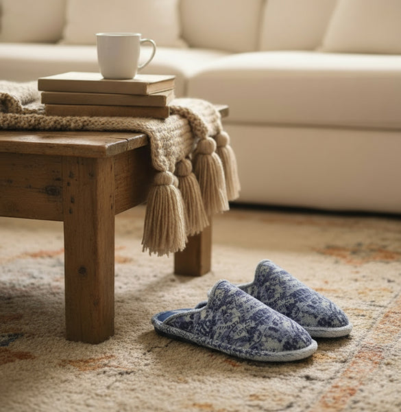 Zapatillas de casa abiertas para hombre