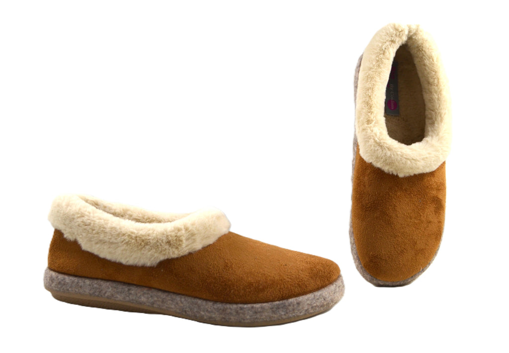 Zapatillas de casa cerrada mujer 12001 DAMA CUERO