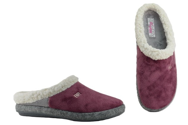 Zapatillas de casa mujer 12022 SUAPEL MALVA