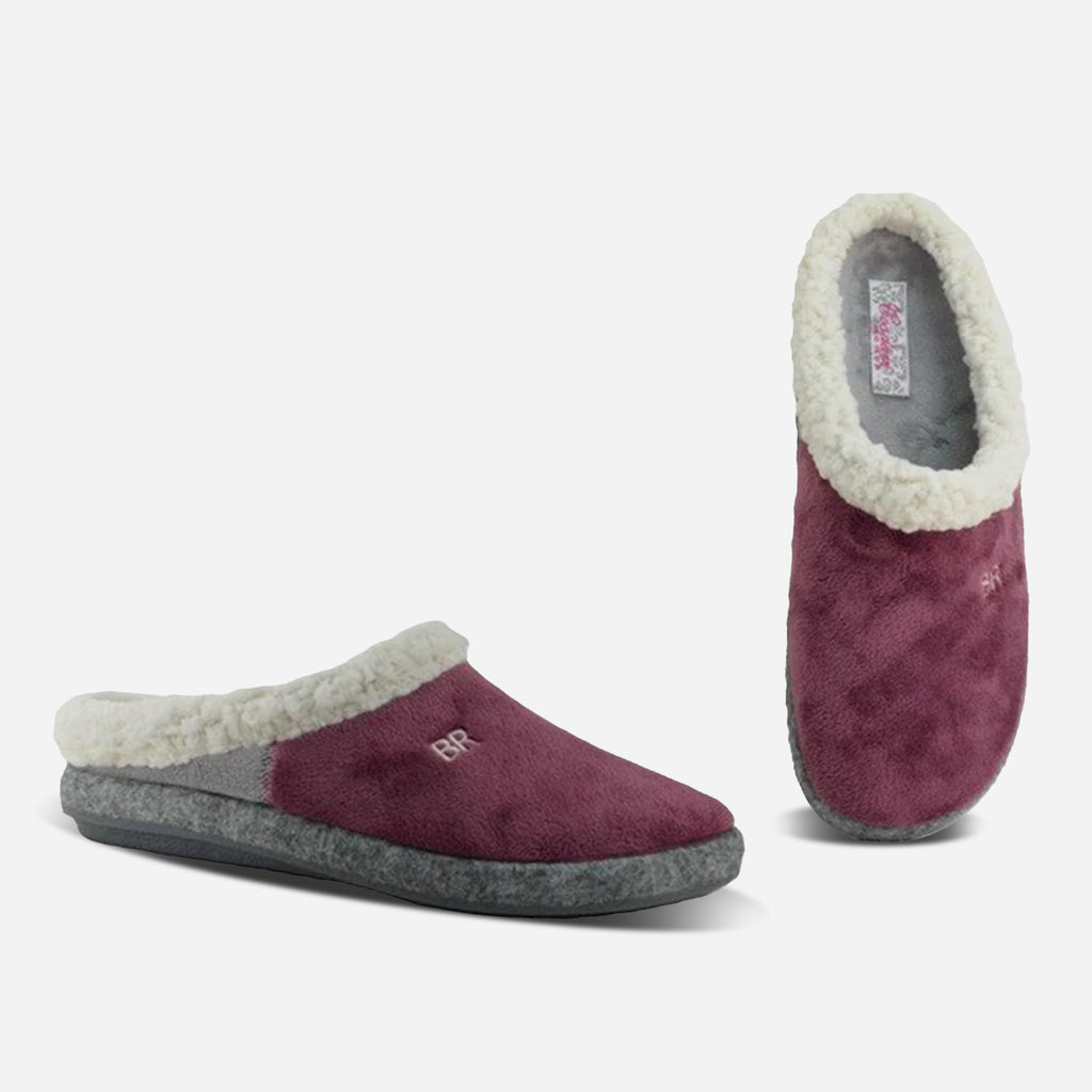 Zapatillas de casa mujer 12022 SUAPEL MALVA
