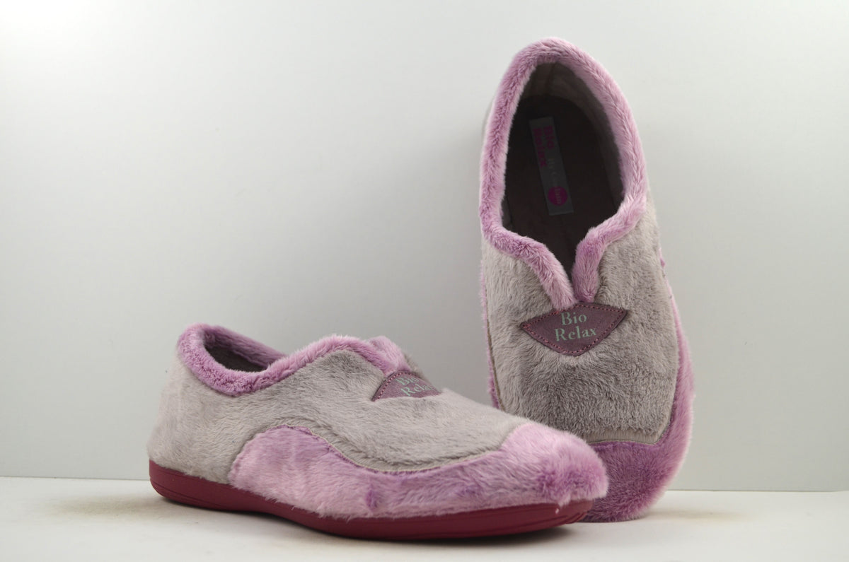 ZAPATILLAS DE CASA DE MUJER 13128 MONTBLANC PIEDRA