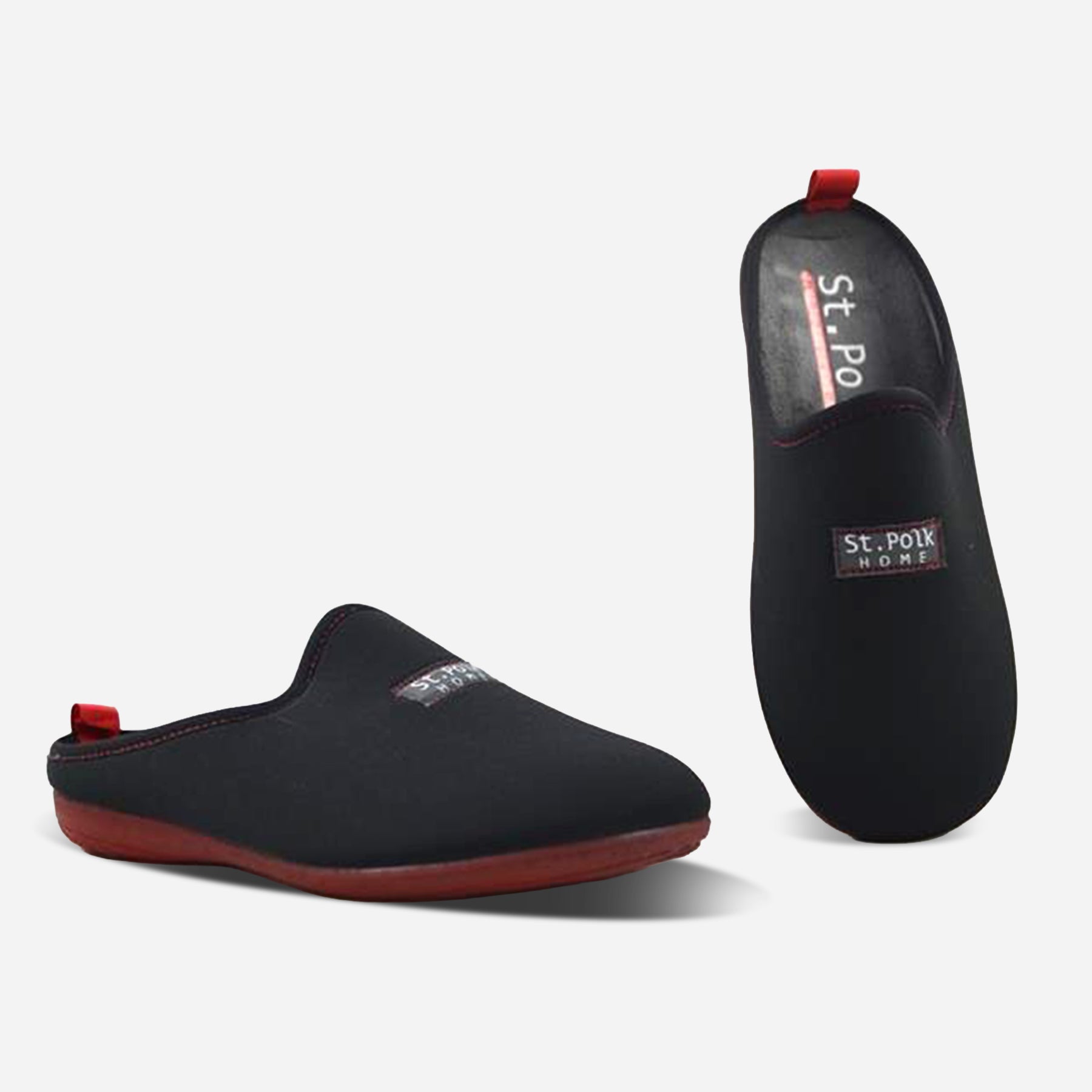 Zapatillas de casa mujer.13325 LYCRA NEGRO