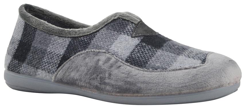 Zapatillas de casa cerradas hombre 13685.2 TEIDE 19 GRIS