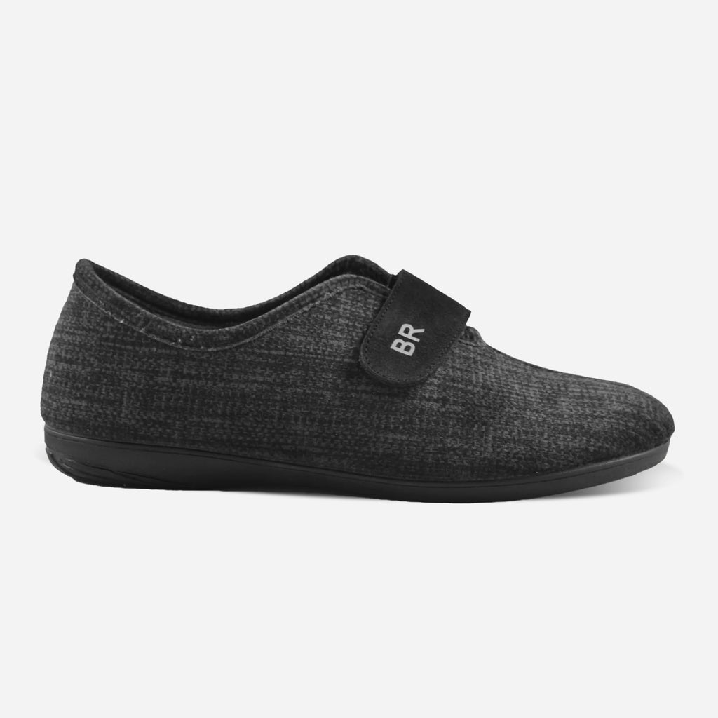 Zapatillas de casa cerradas hombre 13713.2 ZOILO NEGRO
