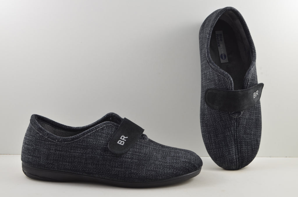 Zapatillas de casa cerradas hombre 13713.2 ZOILO NEGRO