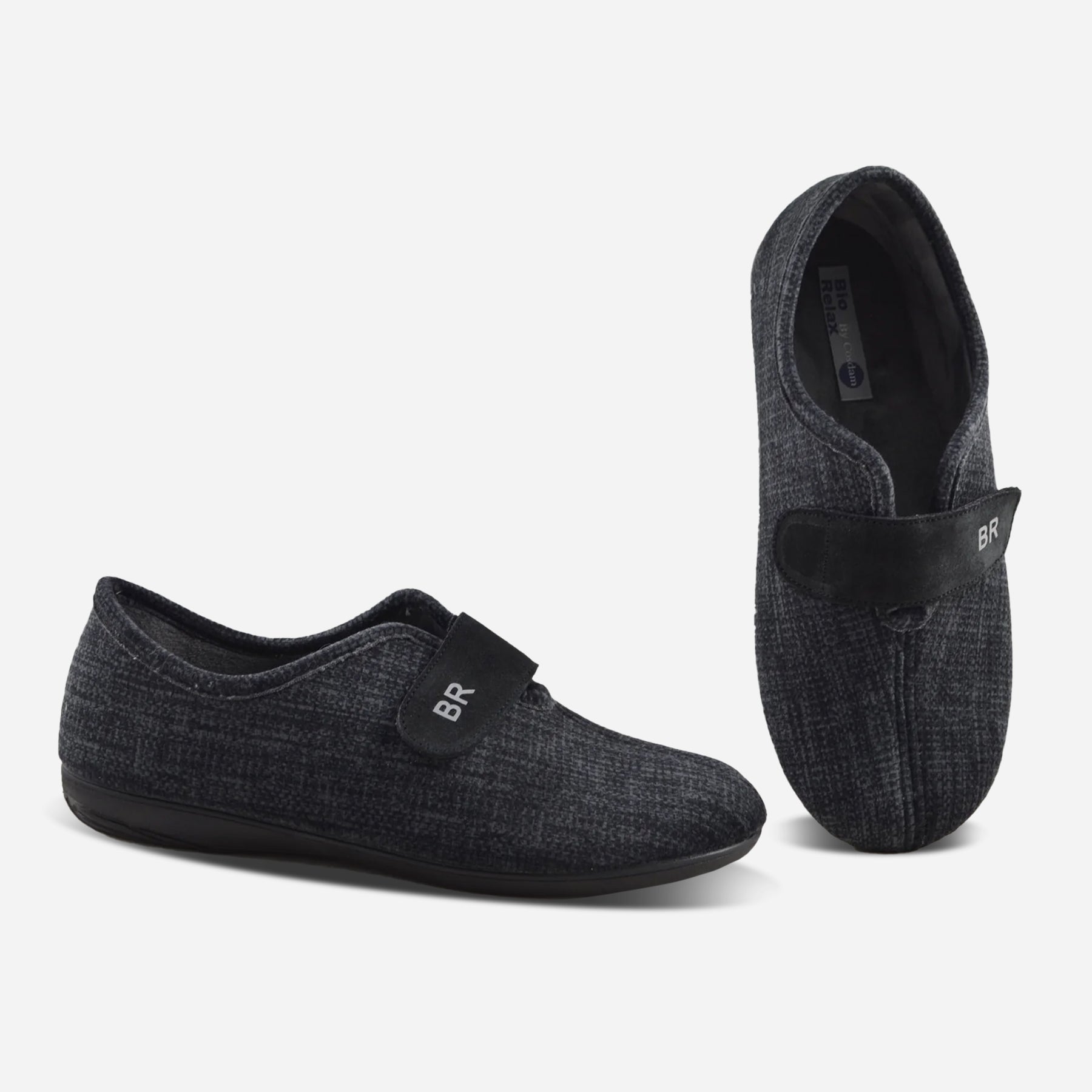 Zapatillas de casa cerradas hombre 13713.2 ZOILO NEGRO