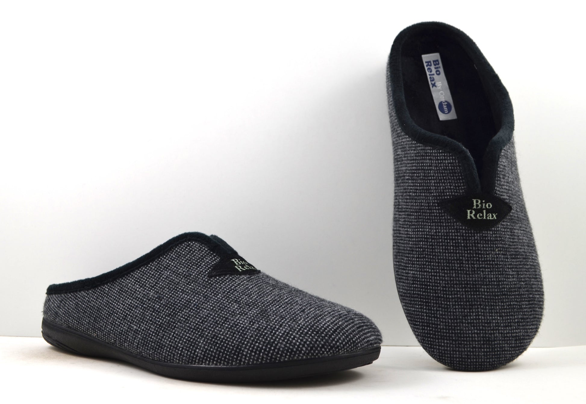 Zapatillas de casa hombre 13883.2 CARDA NEGRO