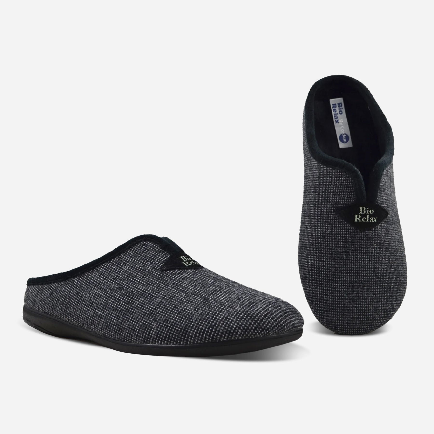 Zapatillas de casa hombre 13883.2 CARDA NEGRO