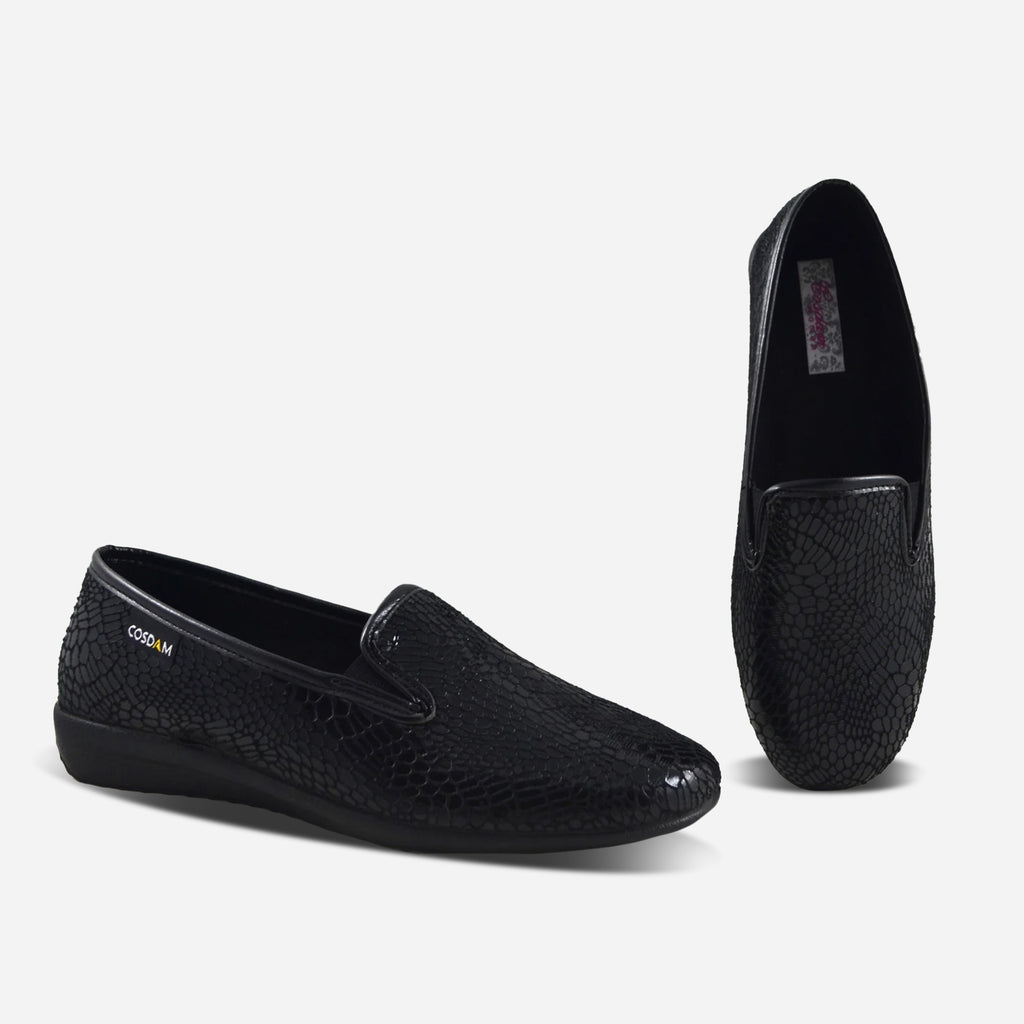 Zapatillas de mujer 0142 MILDEEN NEGRO