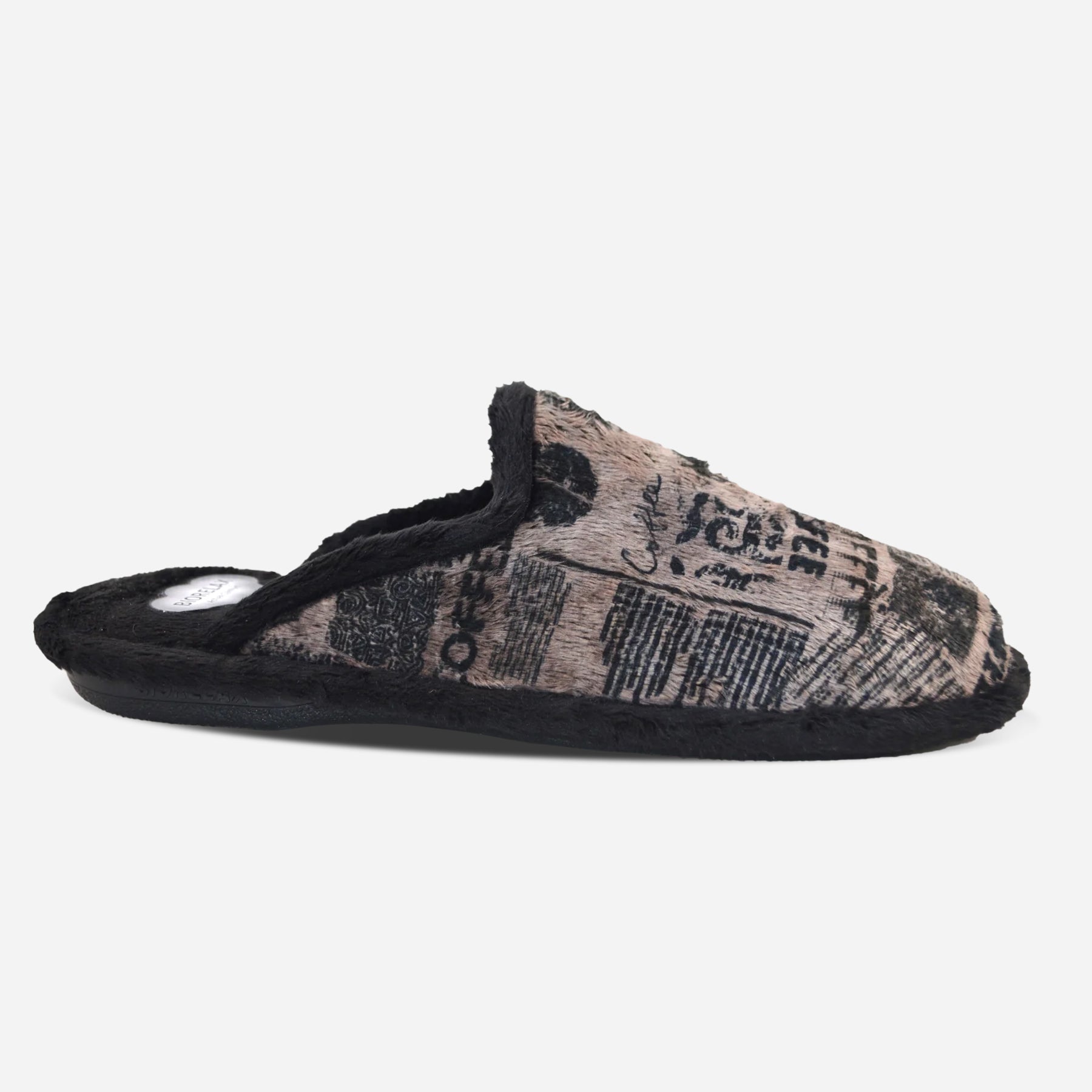 Zapatillas de casa hombre 1511.2 ESPRESSO NEGRO