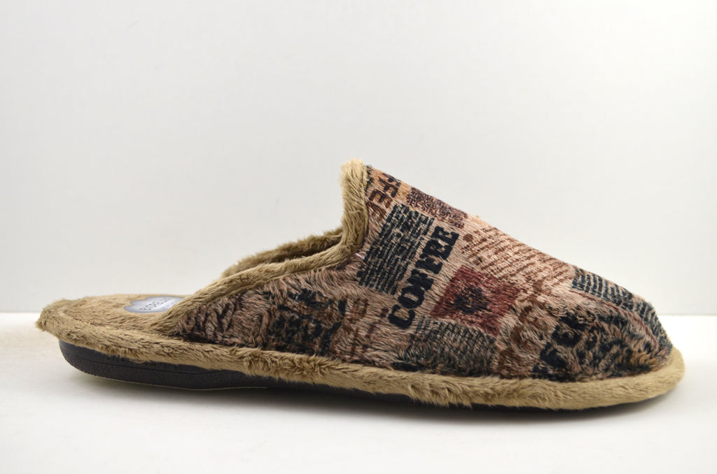 Zapatillas de casa hombre 1511.2 ESPRESSO TABACO