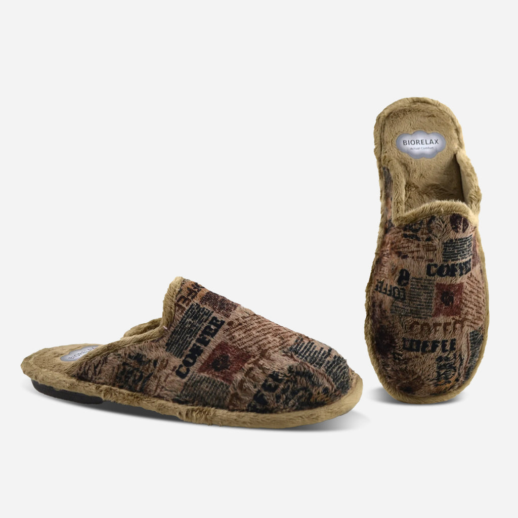 Zapatillas de casa hombre 1511.2 ESPRESSO TABACO