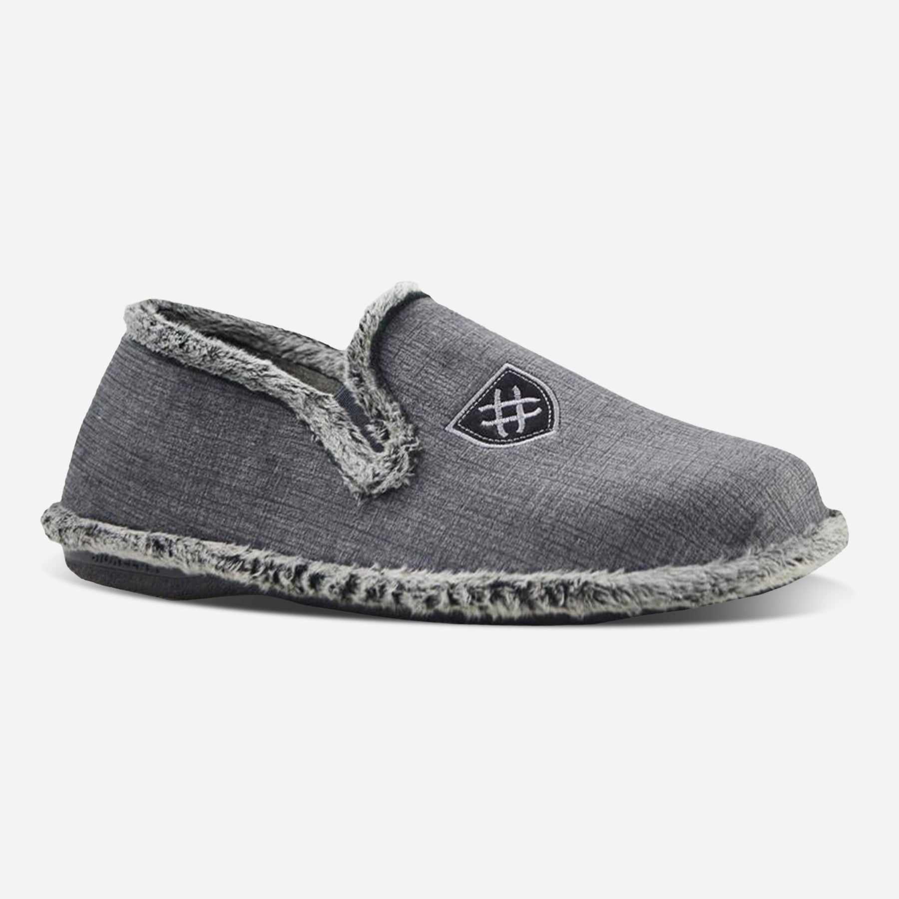 Zapatillas de casa cerradas hombre 1527 ARIZONA GRIS