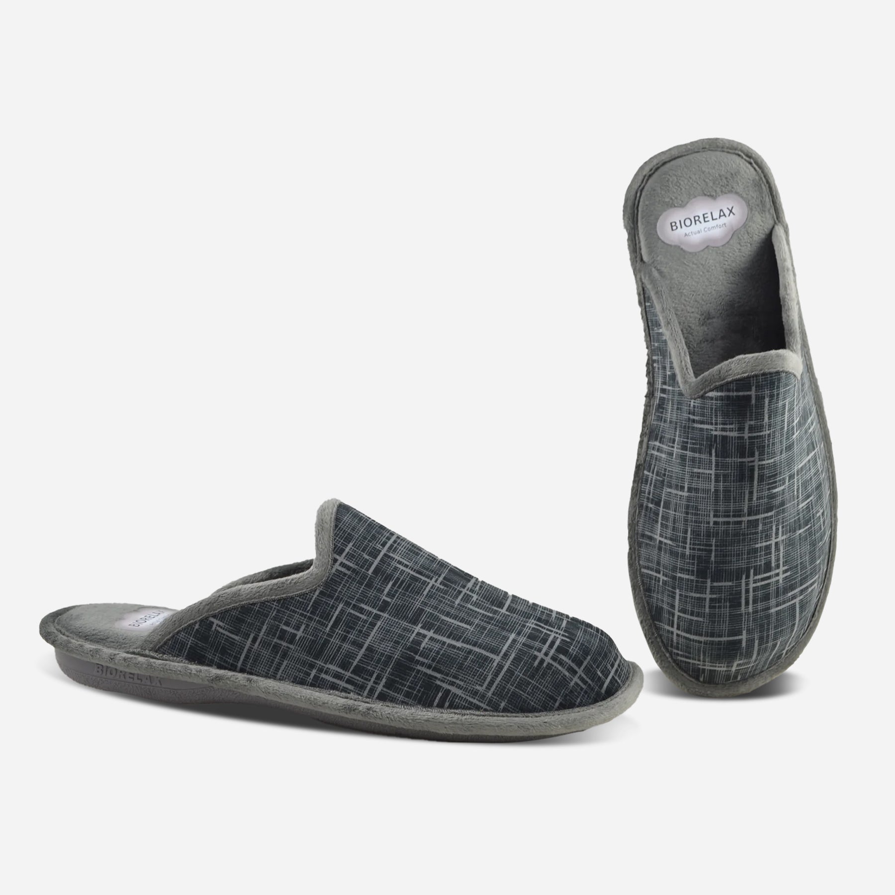 Zapatillas de casa hombre 1559.2 NICO GRIS
