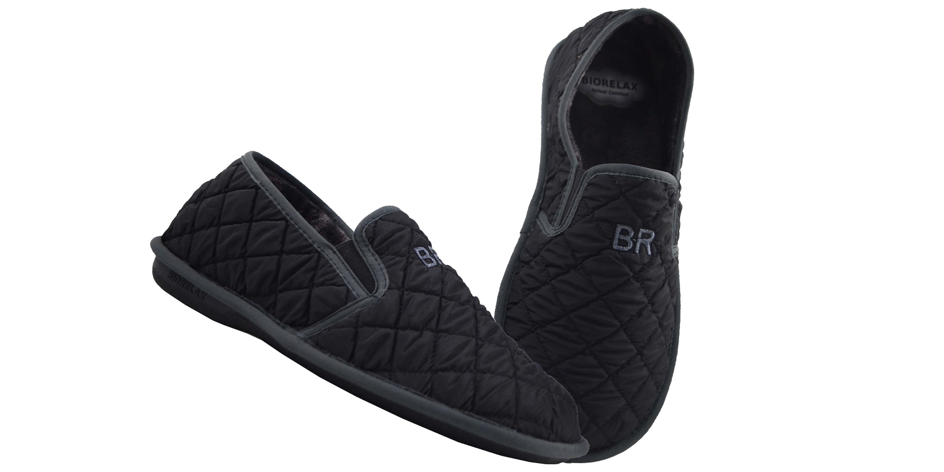 Zapatillas de casa cerradas hombre 1566 SAVENA NEGRO