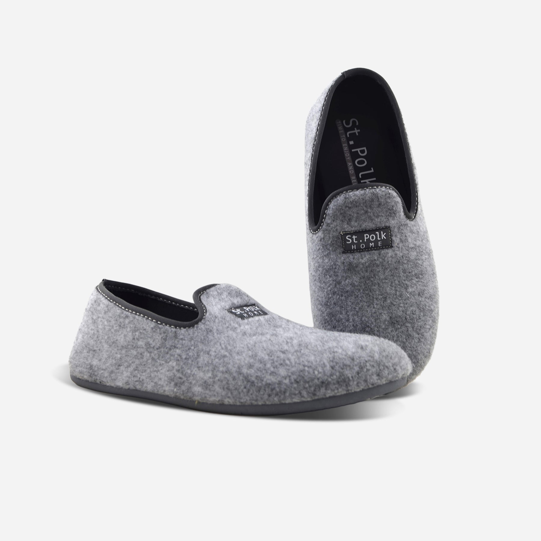 Zapatillas de casa hombre  17695 ARYANA GRIS/GRIS