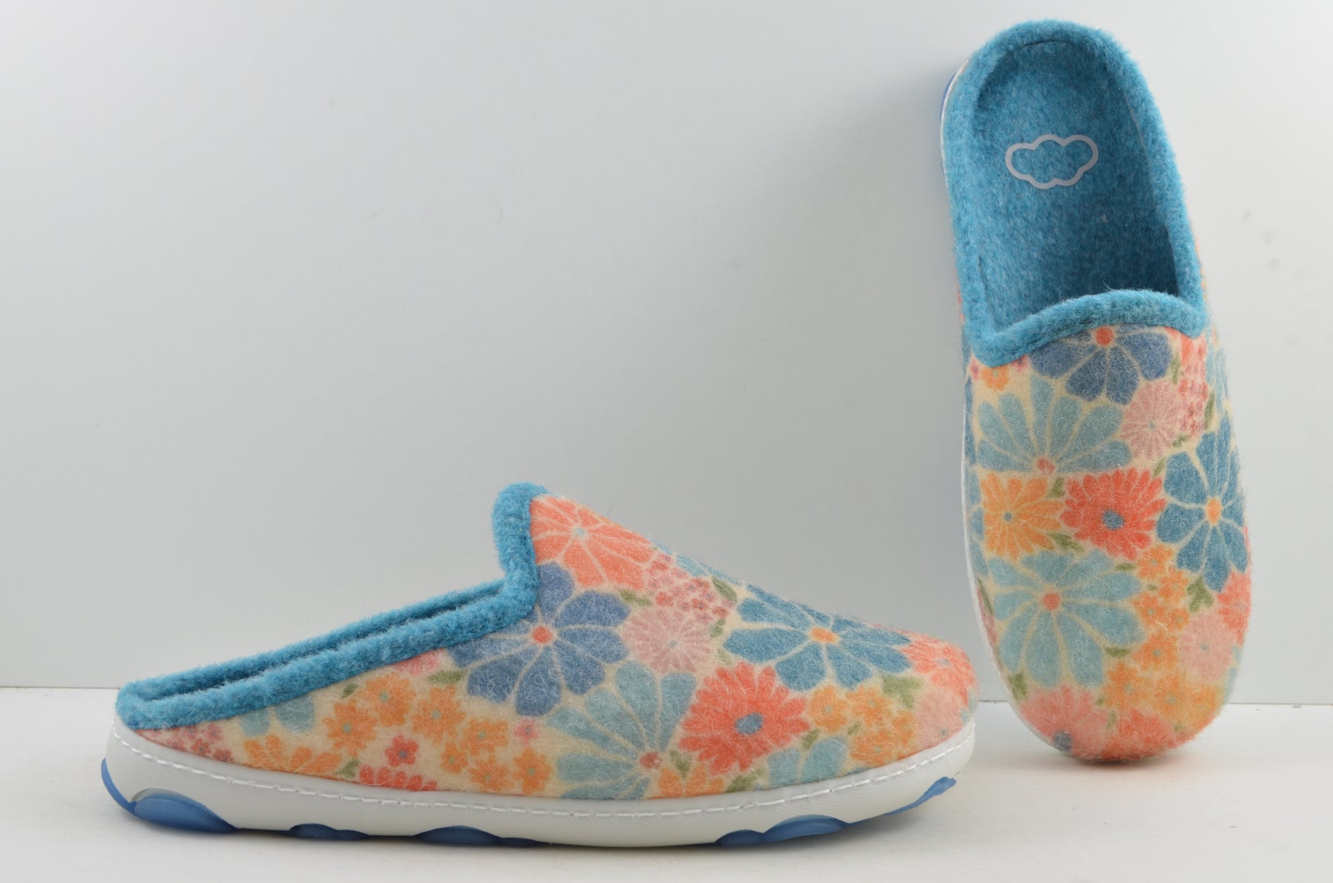 Zapatillas de casa mujer 2034 APOLONIA AZULON