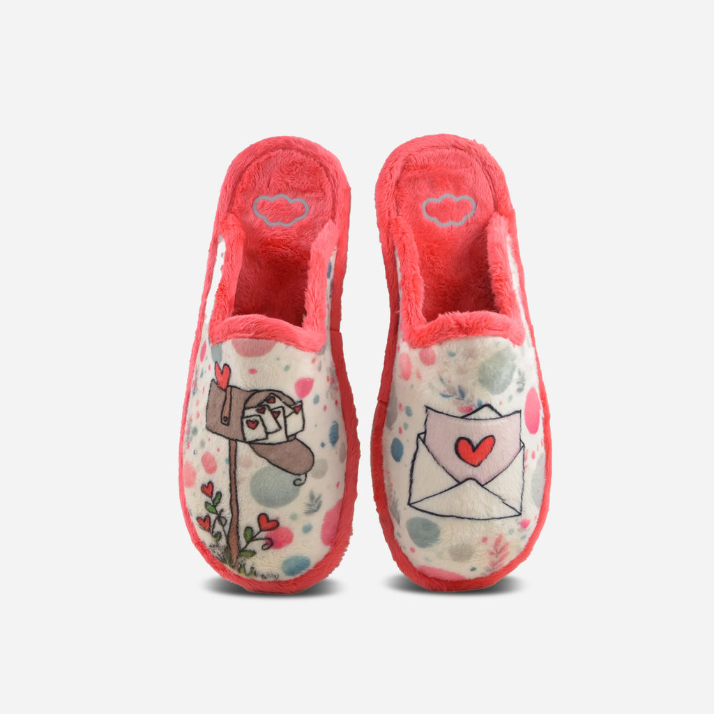 Zapatillas de casa mujer 21027 MONTBLANC CORAL