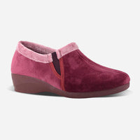 Zapatillas de casa cerradas mujer 2489 SUAPEL BURDEOS