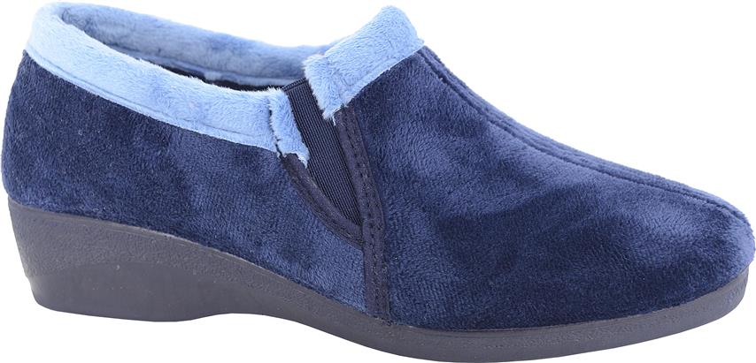 Zapatillas de casa cerradas mujer 2489 SUAPEL MARINO