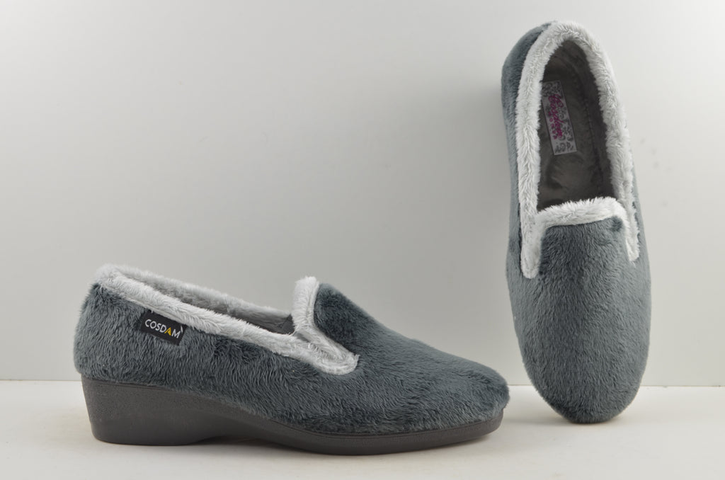 Zapatillas de casa cerradas mujer 2589 MONTBLANC GRIS