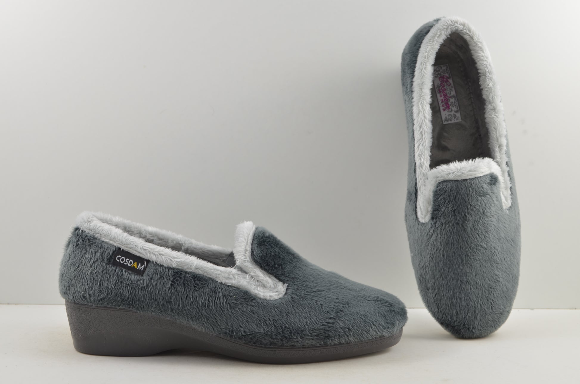 Zapatillas de casa cerradas mujer 2589 MONTBLANC GRIS