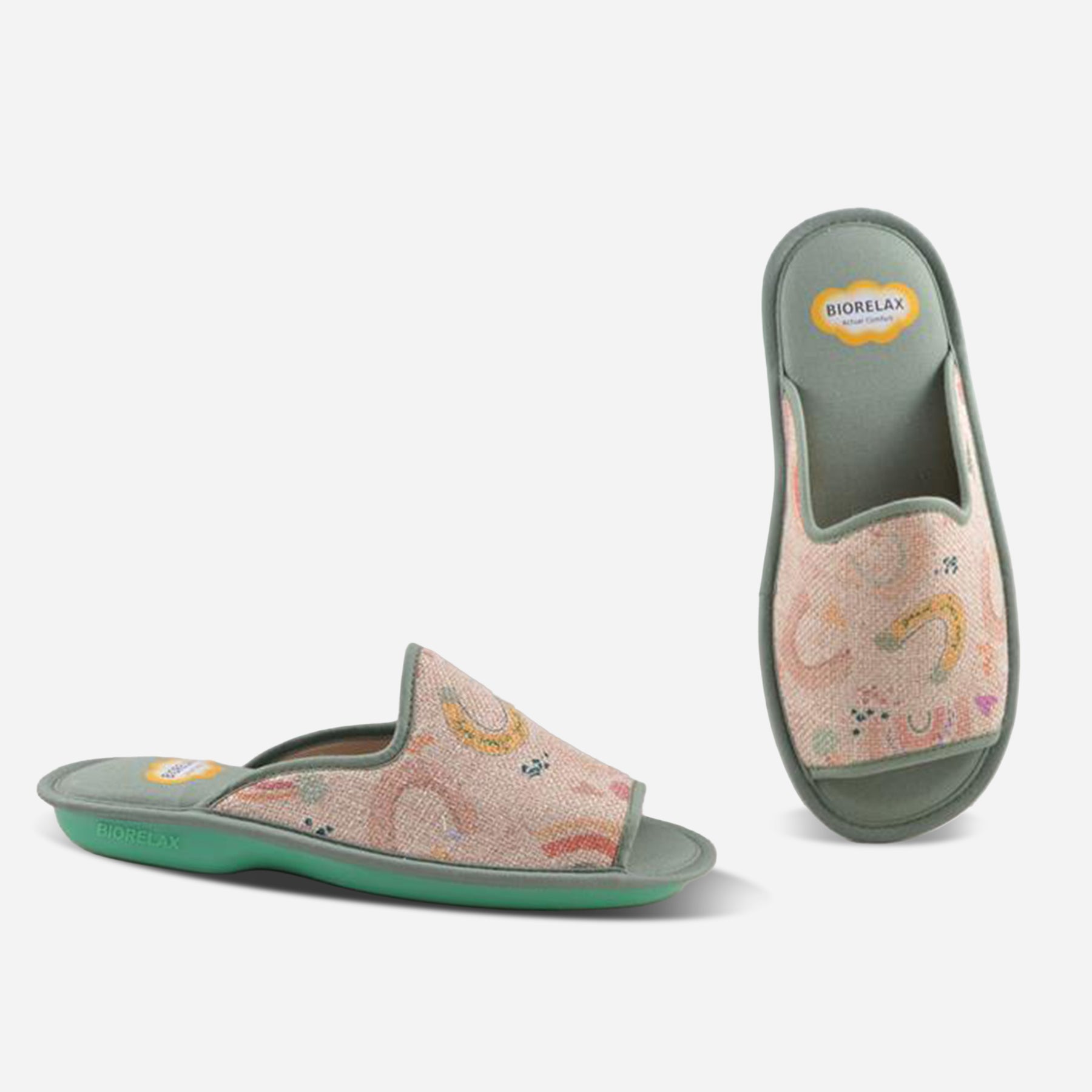 Zapatilla de casa mujer 4102 ARCOIRIS MENTA