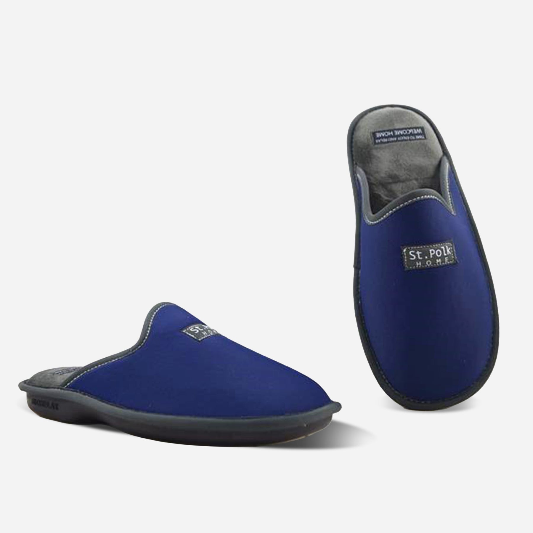 Zapatillas de casa mujer. 4537 LYCRA MARINO