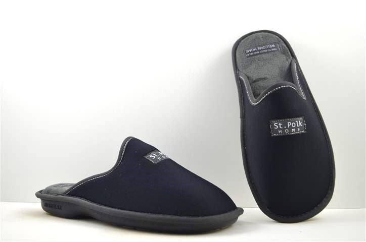 Zapatillas de casa mujer.4537 LYCRA NEGRO