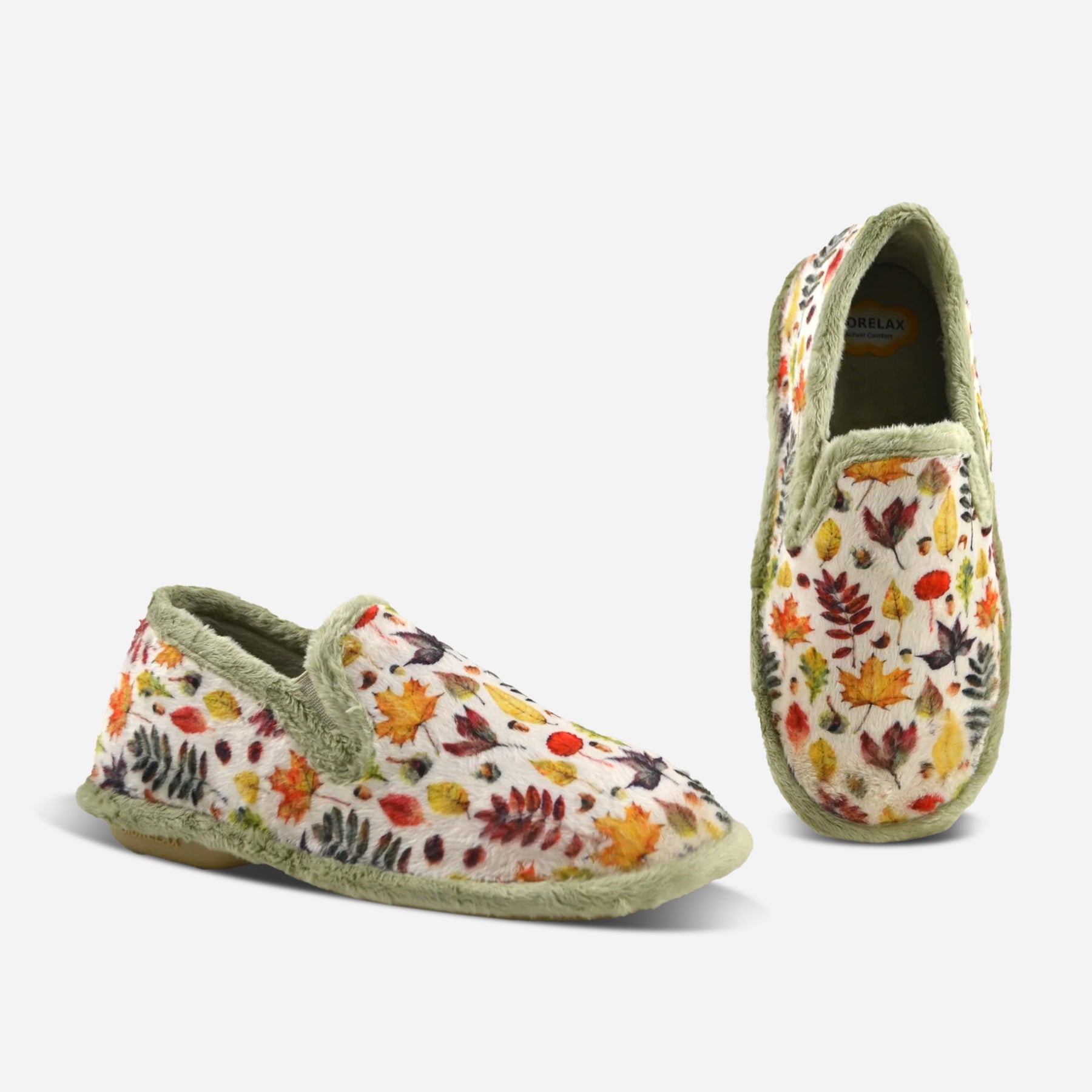 Zapatillas de casa cerradas mujer 4539 GAIA OLIVA