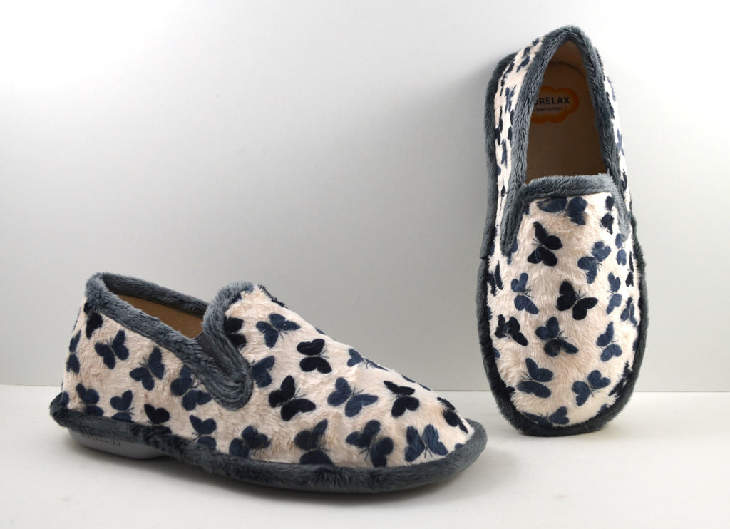 Zapatillas de casa cerradas mujer 4601 MARIPOSA MARENGO