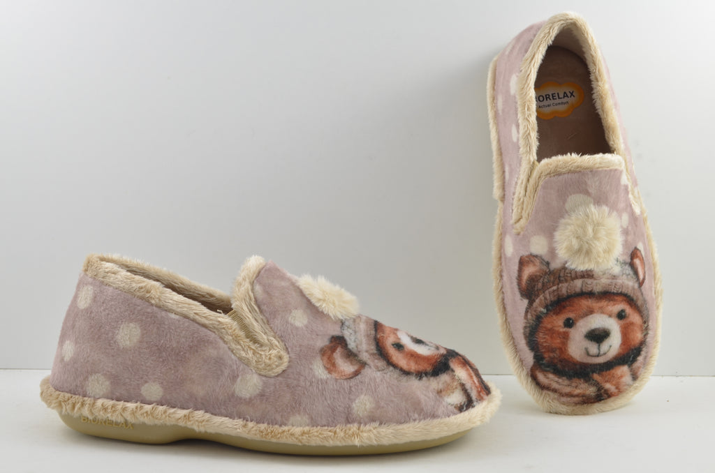 Zapatillas de casa cerradas mujer 4659 MONTBLANC PIEDRA