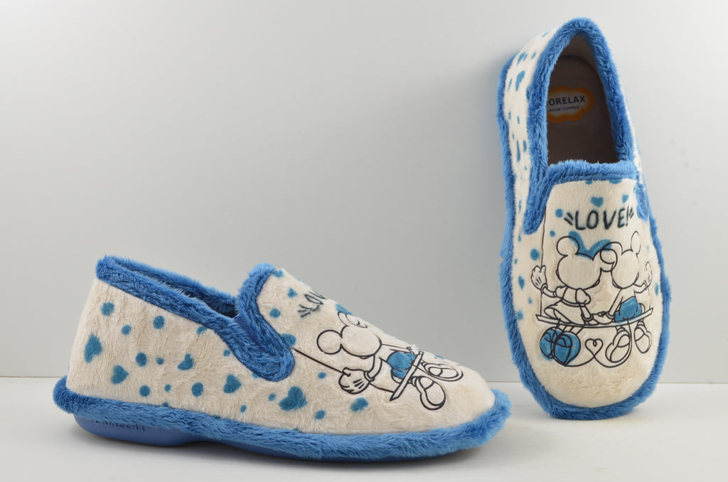 Zapatillas de casa cerradas mujer 4662 MONTBLANC INDIGO