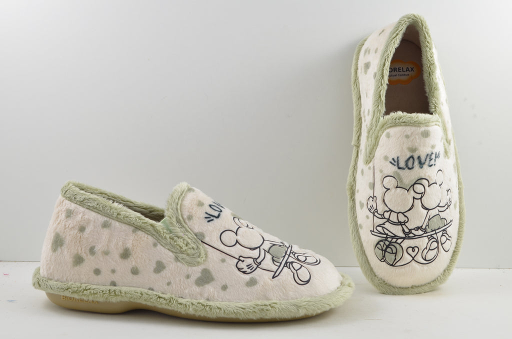 Zapatillas de casa cerradas mujer 4662 MONTBLANC OLIVA