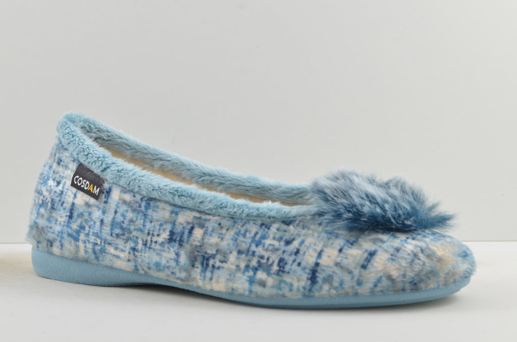 Zapatillas de casa cerradas mujer 5125 IDAHO INDIGO