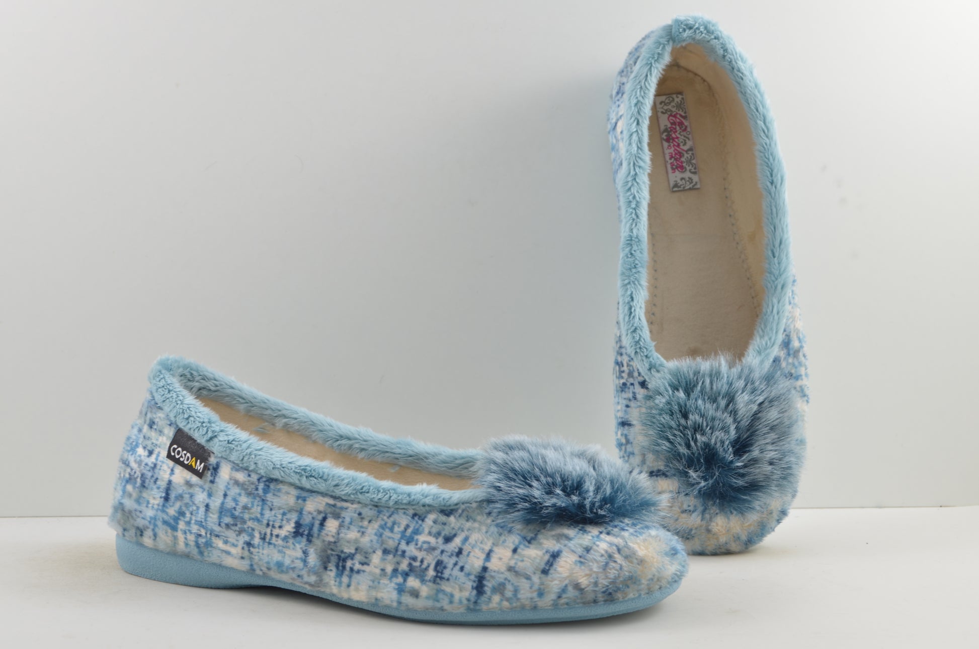 Zapatillas de casa cerradas mujer 5125 IDAHO INDIGO