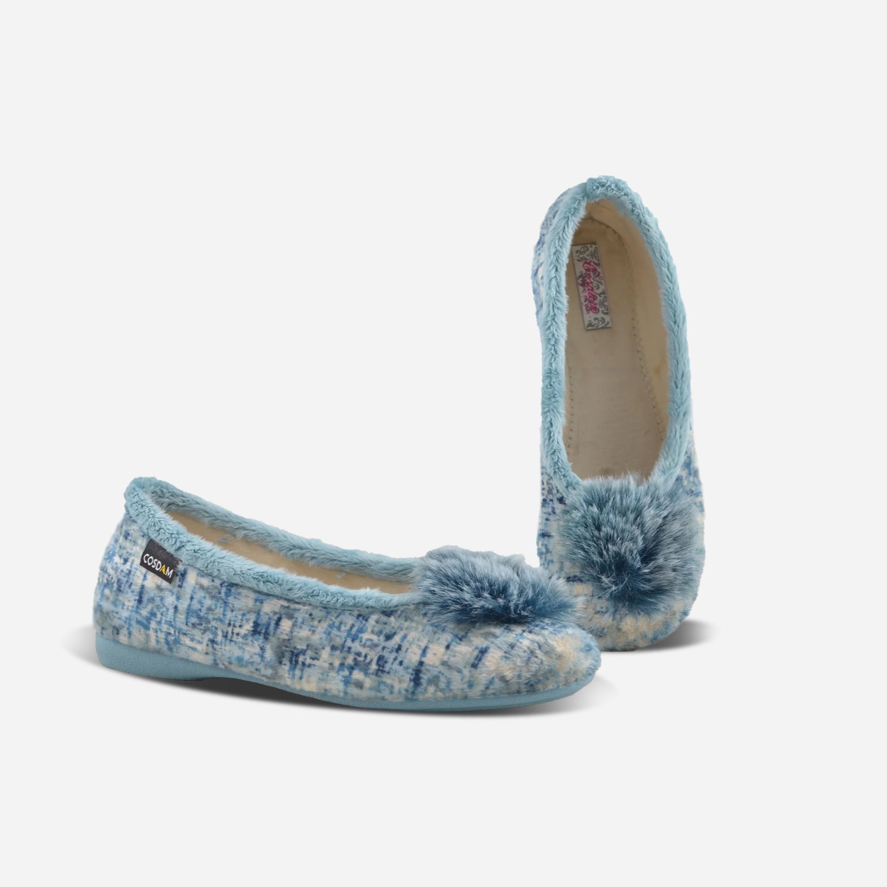 Zapatillas de casa cerradas mujer 5125 IDAHO INDIGO