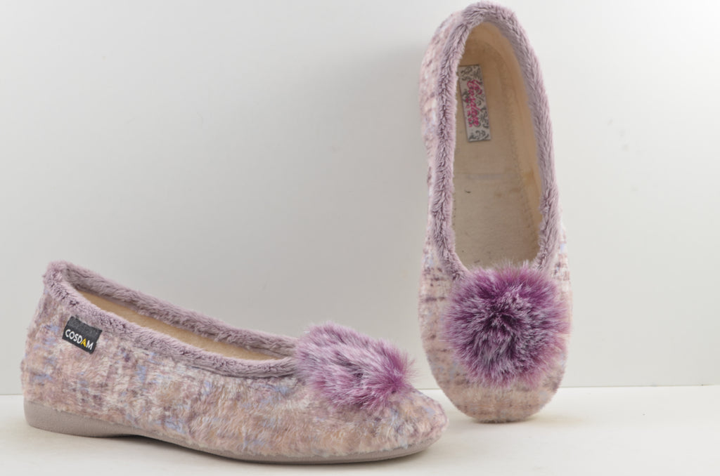 Zapatillas de casa cerradas mujer 5125 IDAHO MALVA