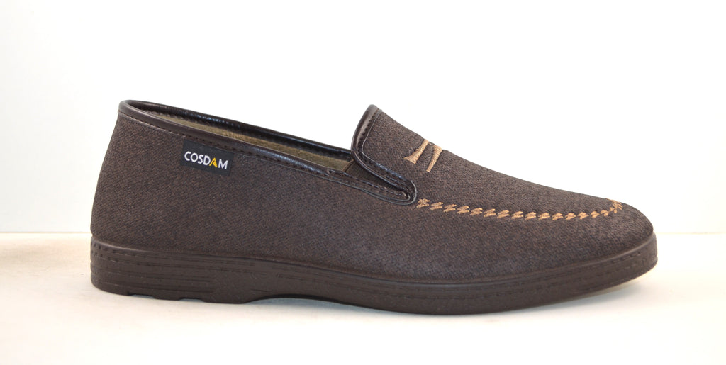 Zapatillas de hombre 0681 TORO MARRON