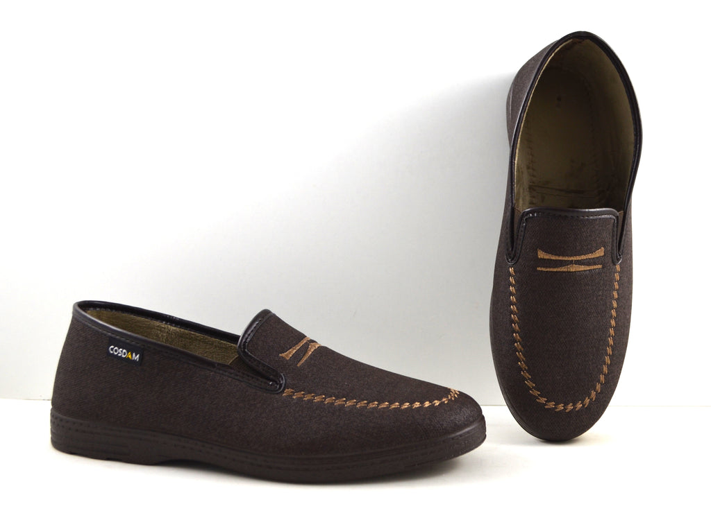 Zapatillas de hombre 0681 TORO MARRON