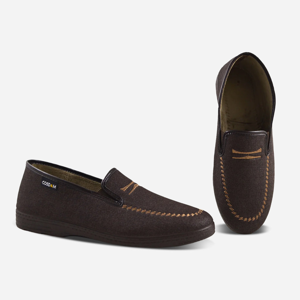 Zapatillas de hombre 0681 TORO MARRON