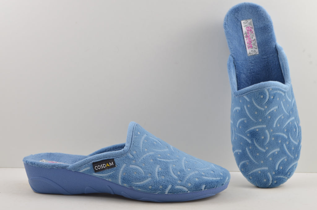 Zapatillas de casa mujer 8669 CLYDE INDIGO