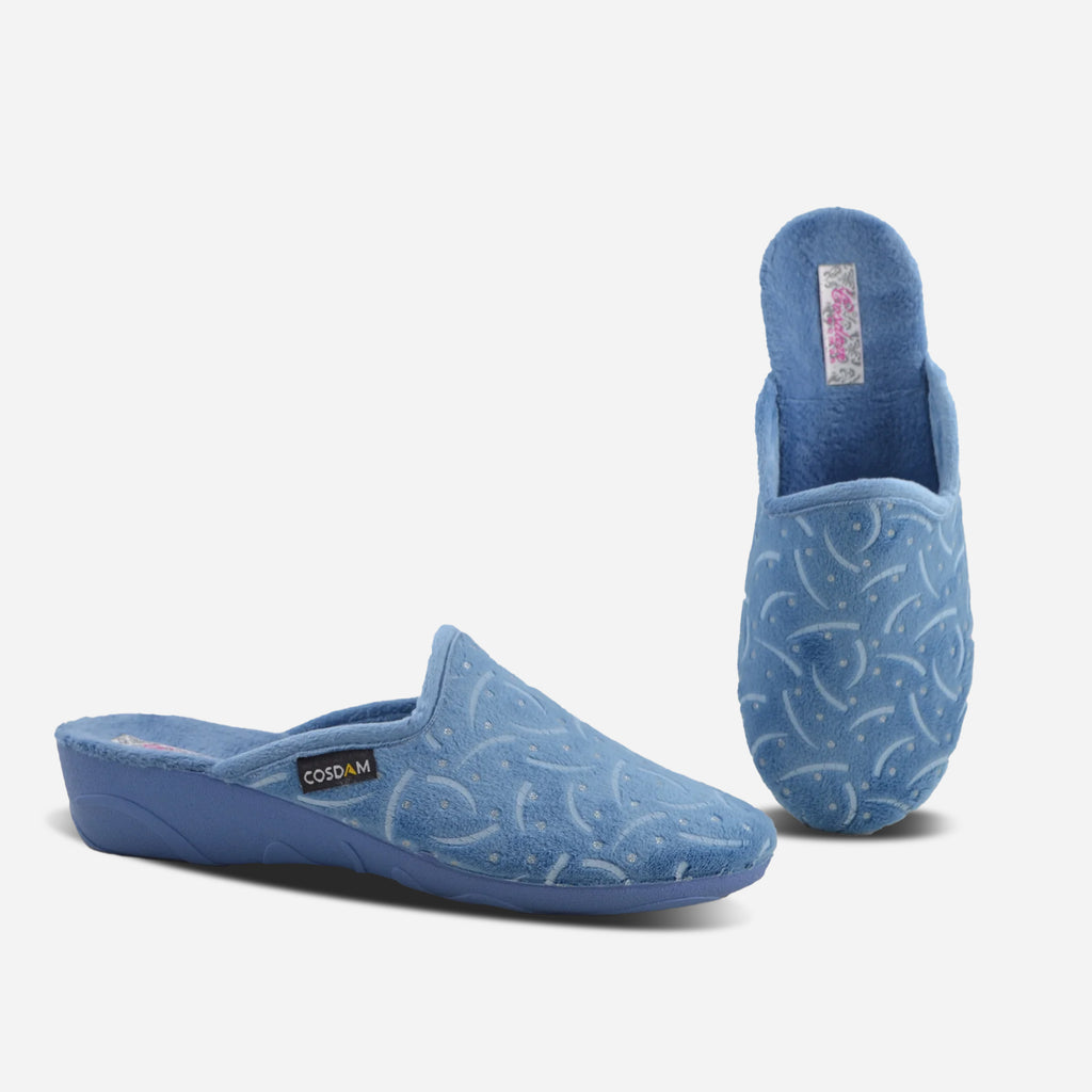 Zapatillas de casa mujer 8669 CLYDE INDIGO