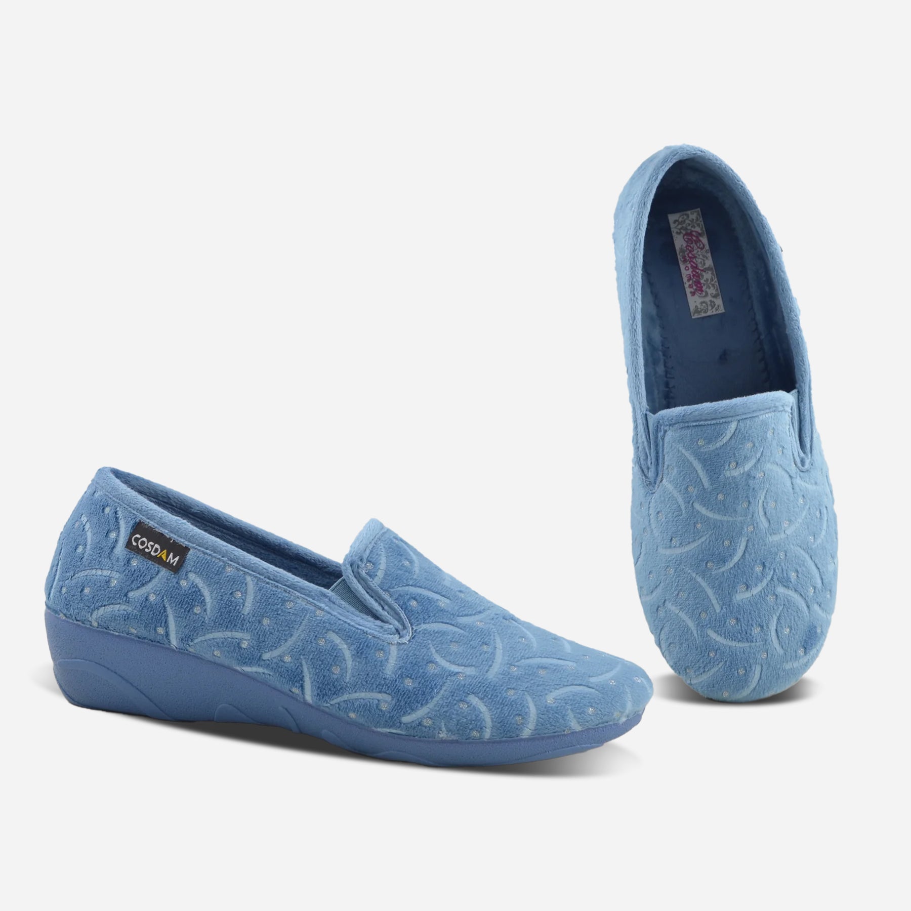 Zapatillas de casa cerradas mujer 8670 CLYDE INDIGO