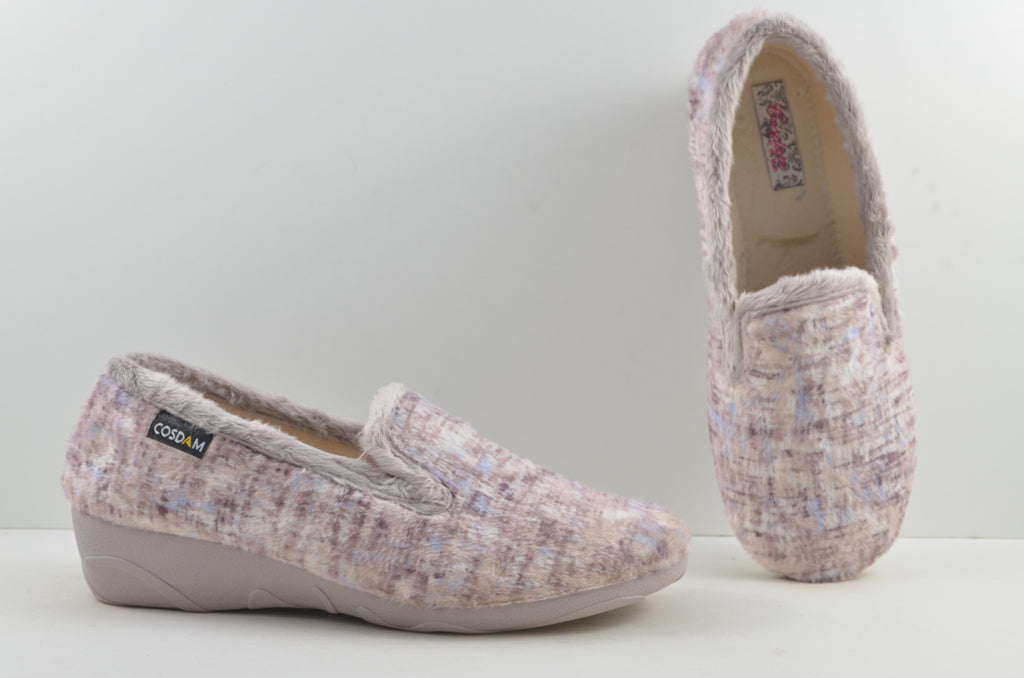 Zapatillas de casa cerradas mujer 8672 IDAHO MALVA