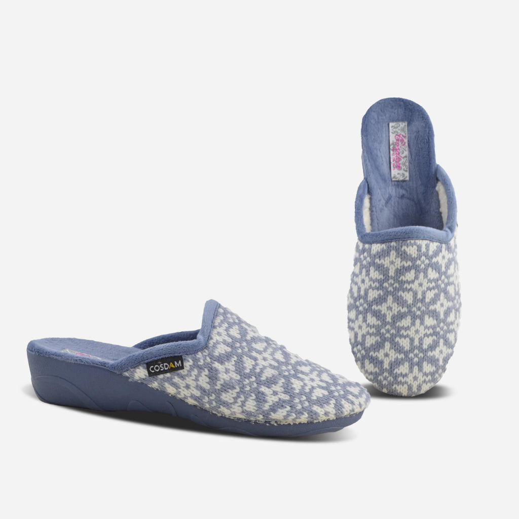 Zapatillas de casa mujer 8673 BRATISLAVA AZAFATA