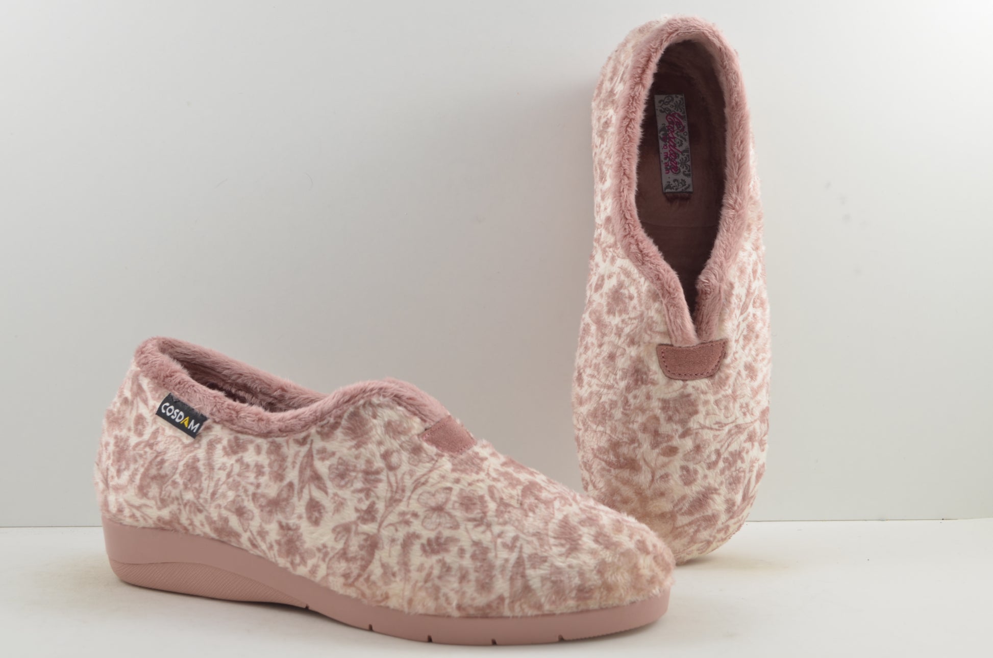 Zapatillas de casa cerradas mujer 9218 VERSALLES COLORETE