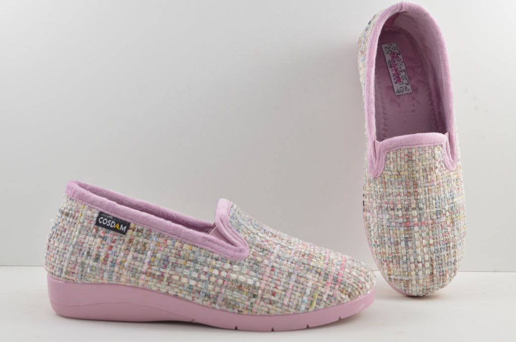 Zapatillas de casa cerradas mujer 9219 KERCLA ROSA