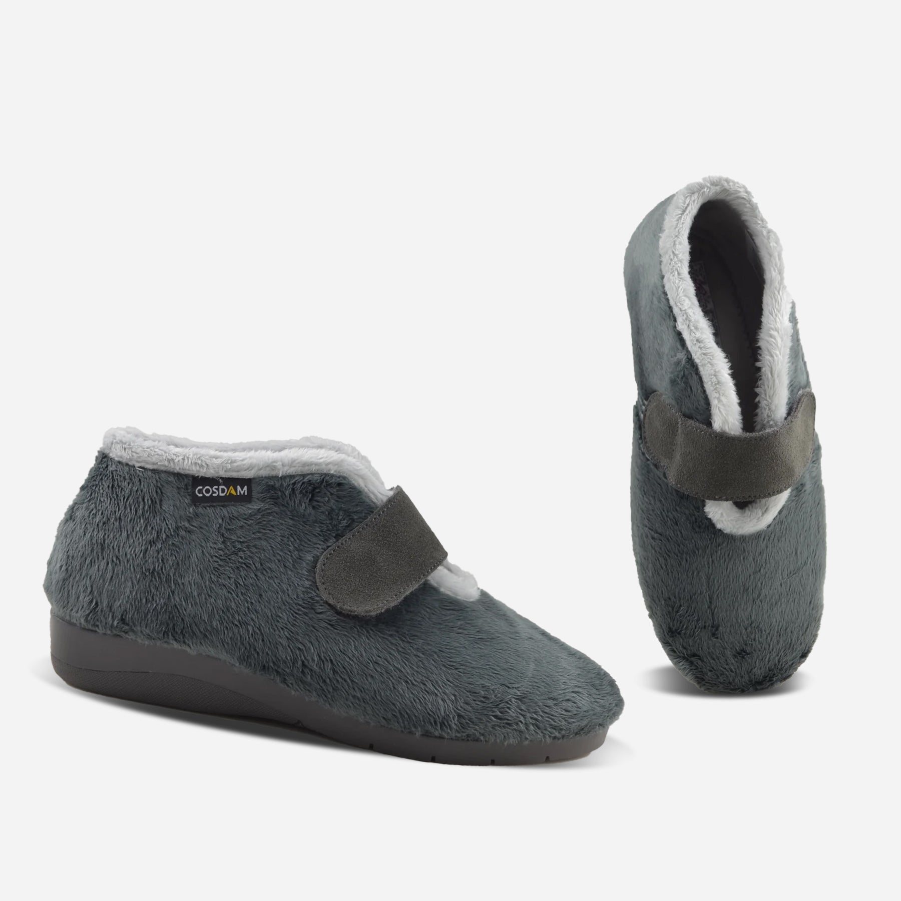 Zapatillas de casa cerradas mujer 9224 MONTBLANC GRIS