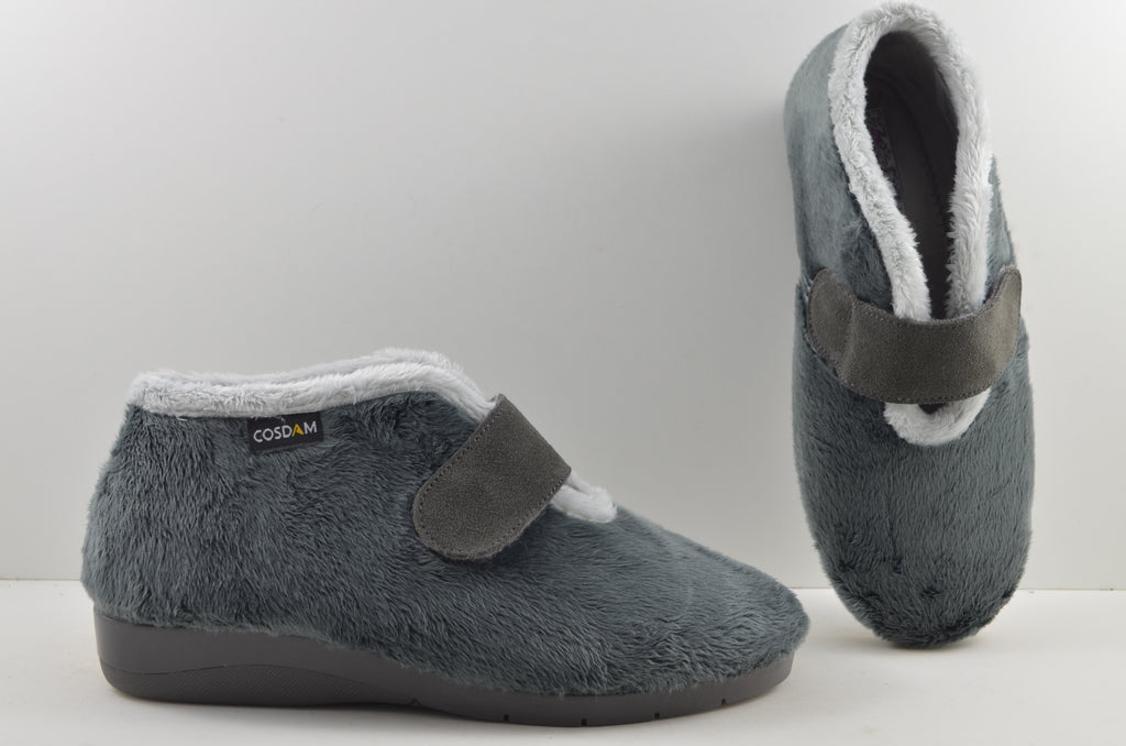 Zapatillas de casa cerradas mujer 9224 MONTBLANC GRIS